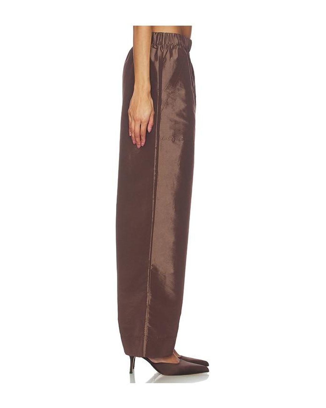 Jonathan Simkhai Brown Arden Pull On Pant