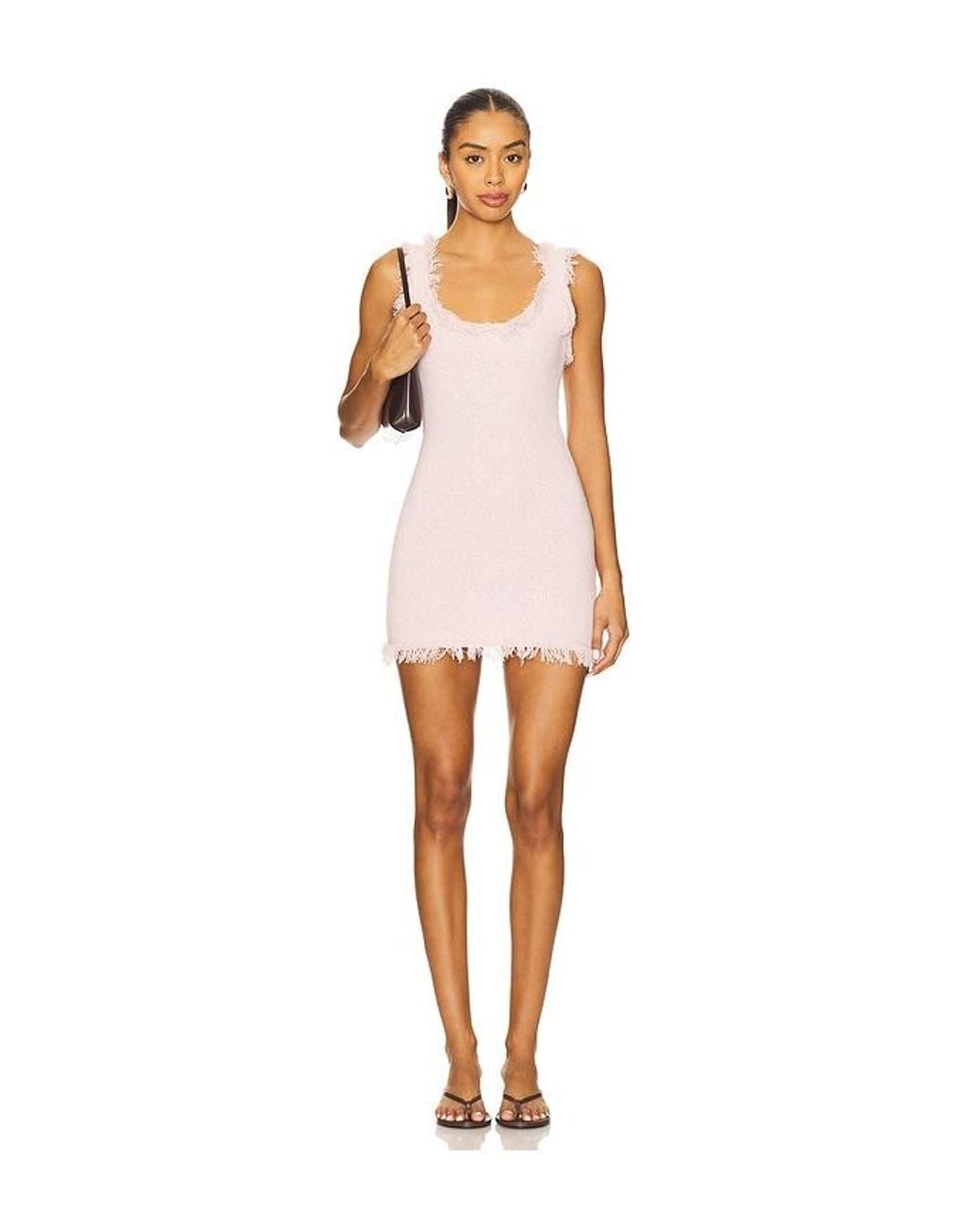 SNDY'S White Skyler Mini Dress
