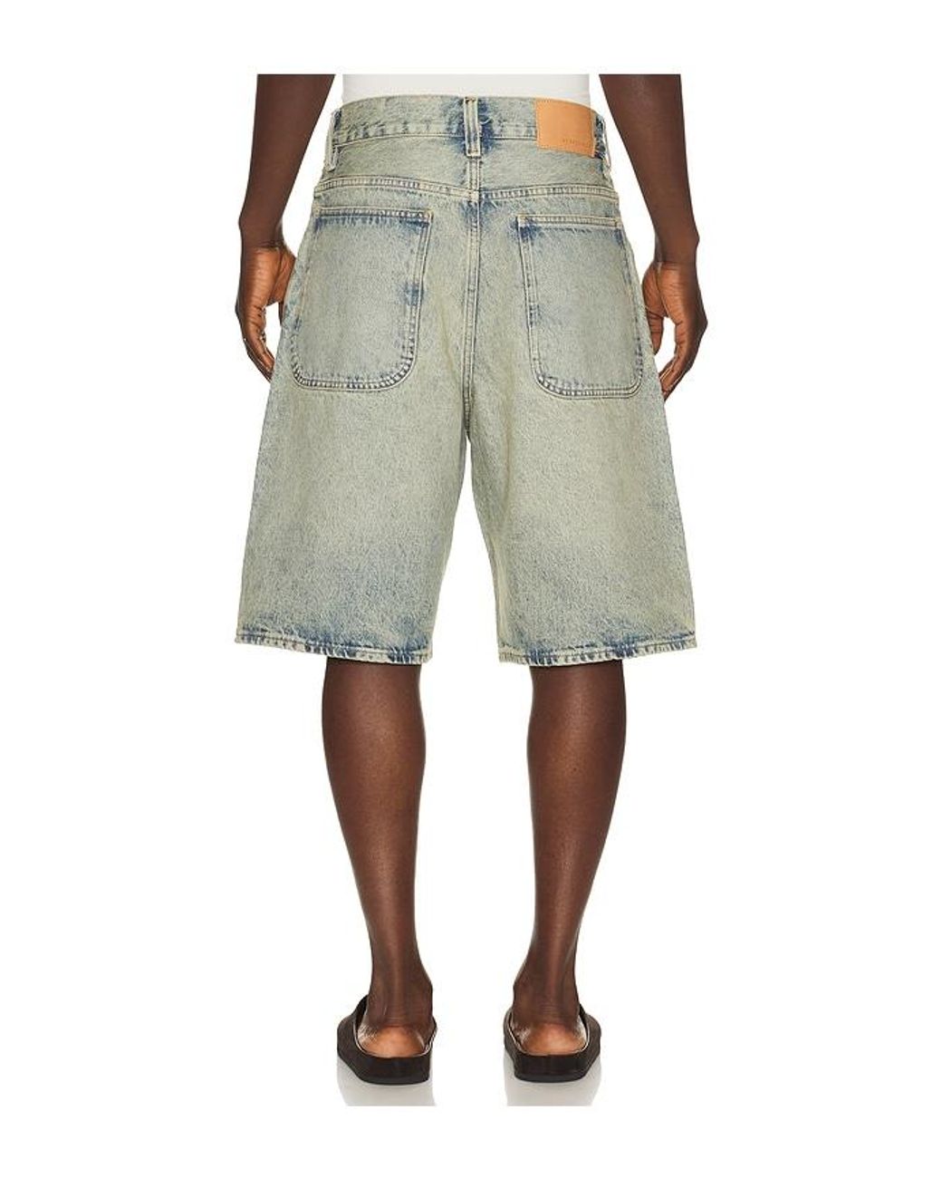 sunflower Natural Super Wide Denim Short for men