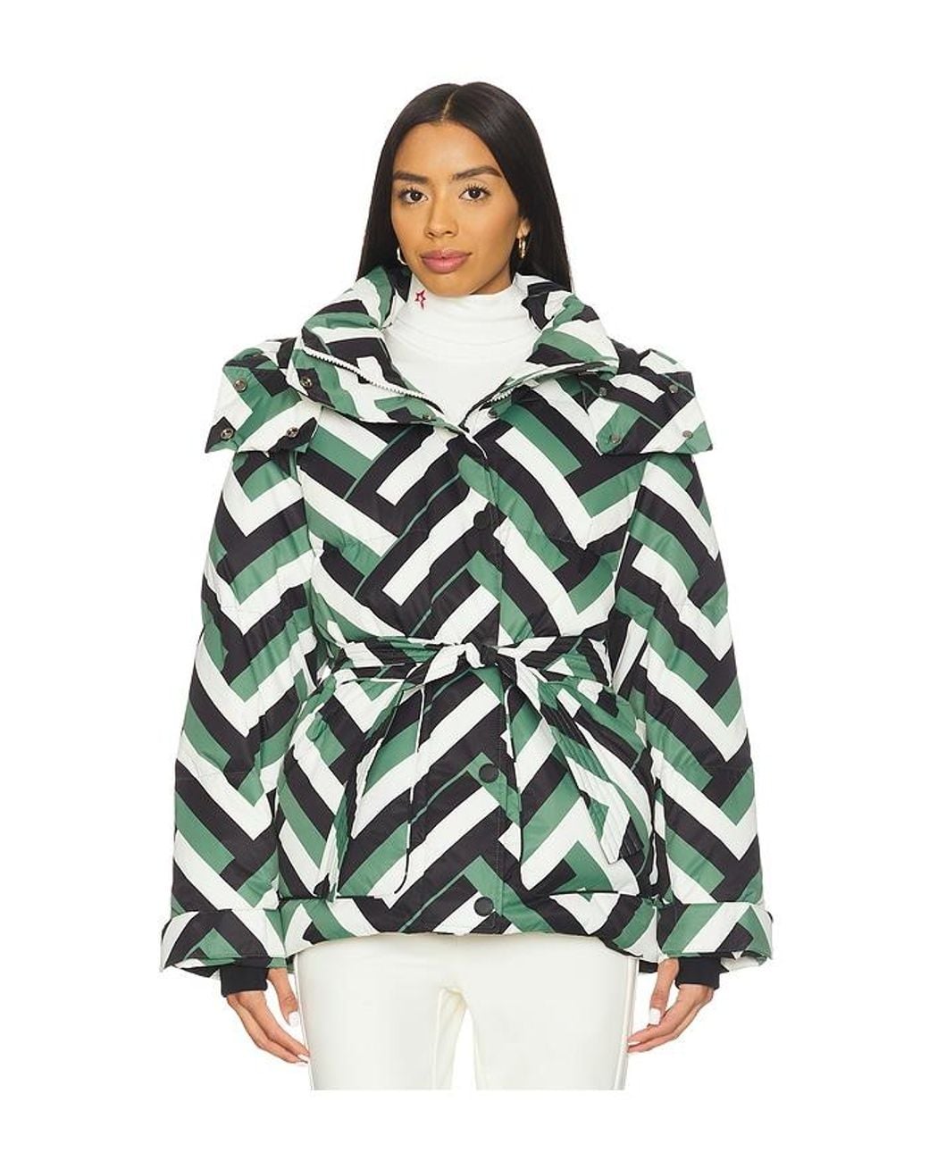 Perfect Moment Green Cortina Ski Parka