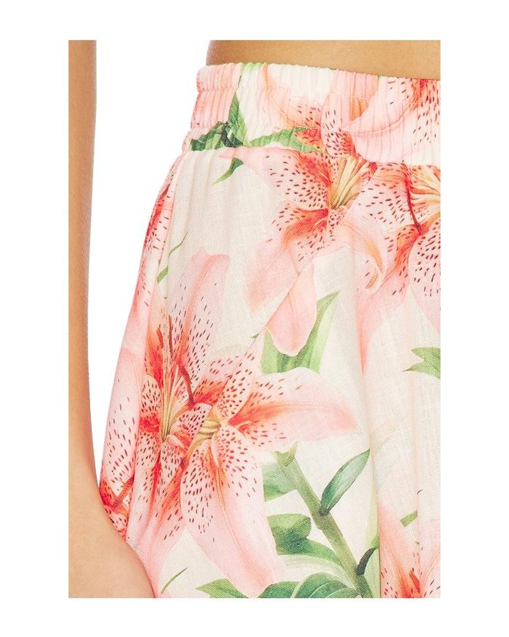 Peixoto Multicolor Paula Midi Skirt
