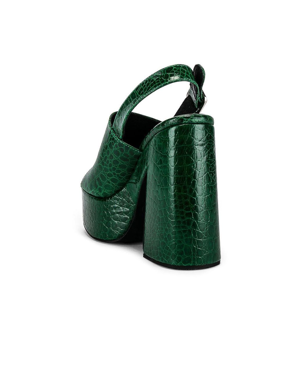 Jeffrey Campbell Mattix Platform in Green Lyst