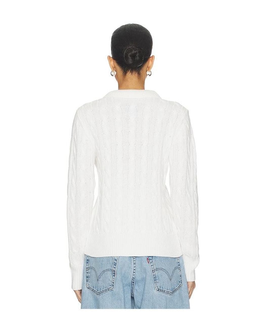 Terez White X Revolve X Revolve Bulls Zip Knit Cardigan