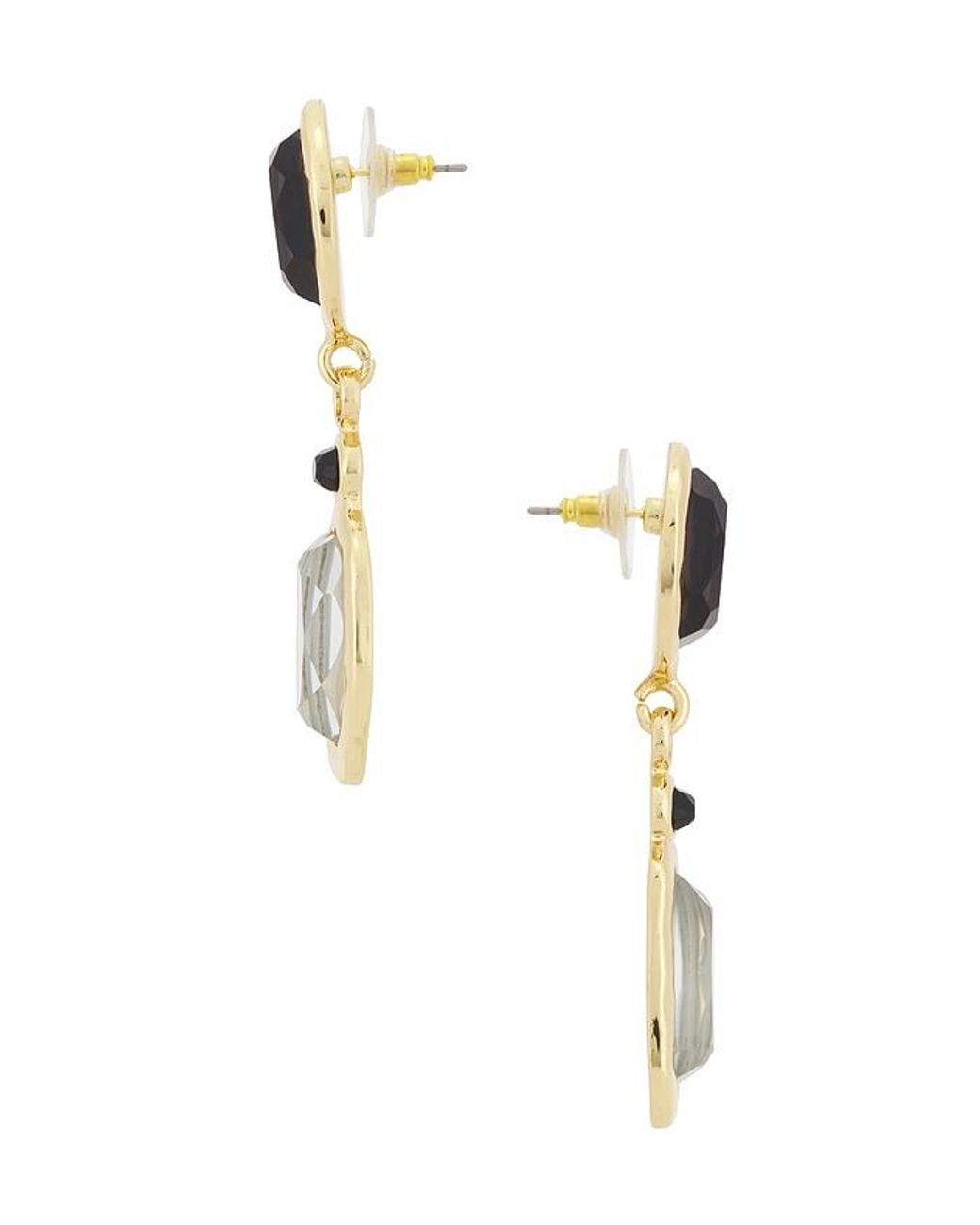 petit moments Metallic Mosaic Earrings