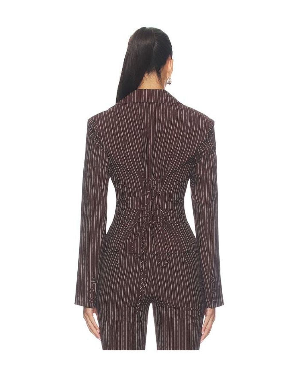 ALL THE WAYS Brown Johanne Blazer