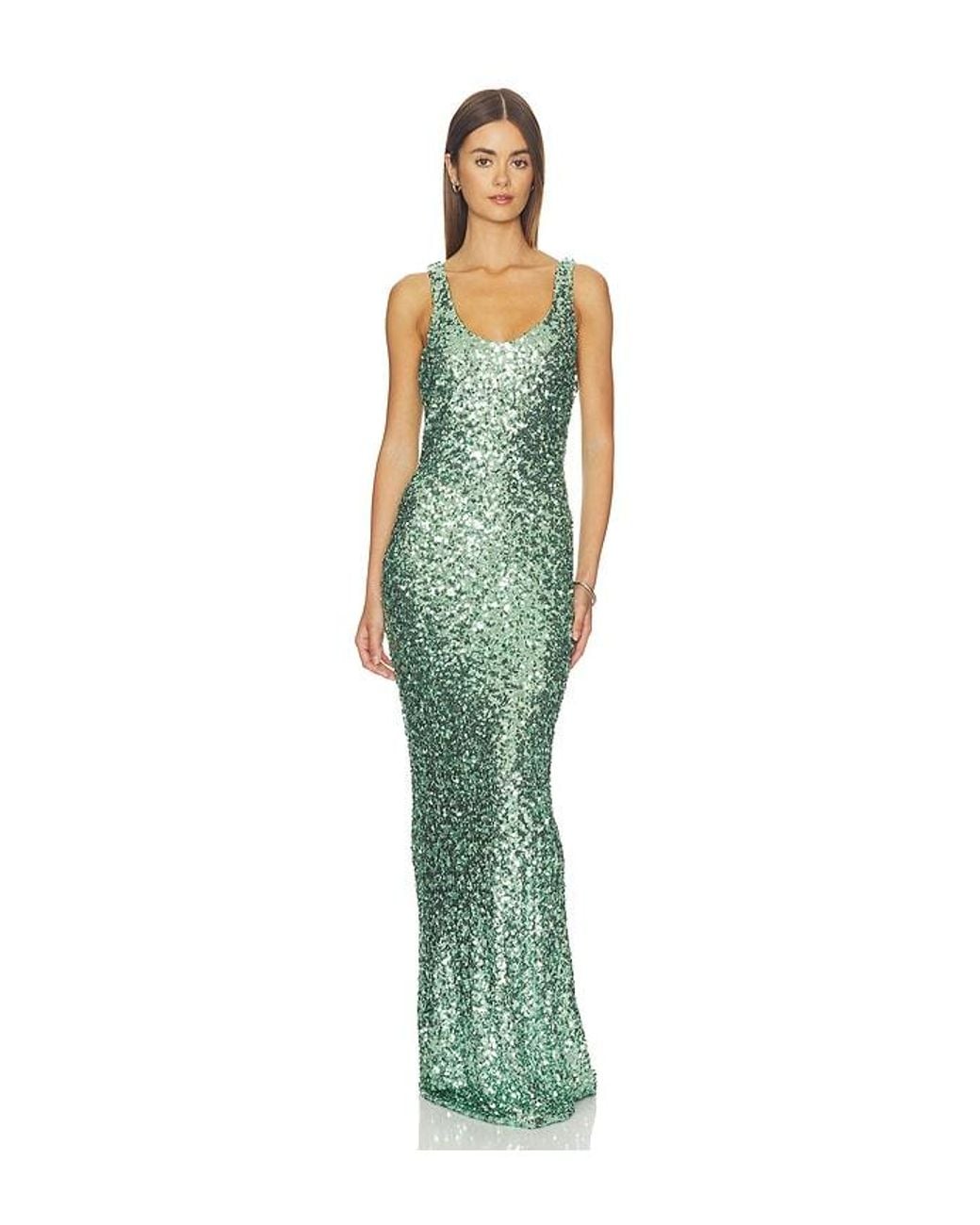 The Sei Green Tank Gown