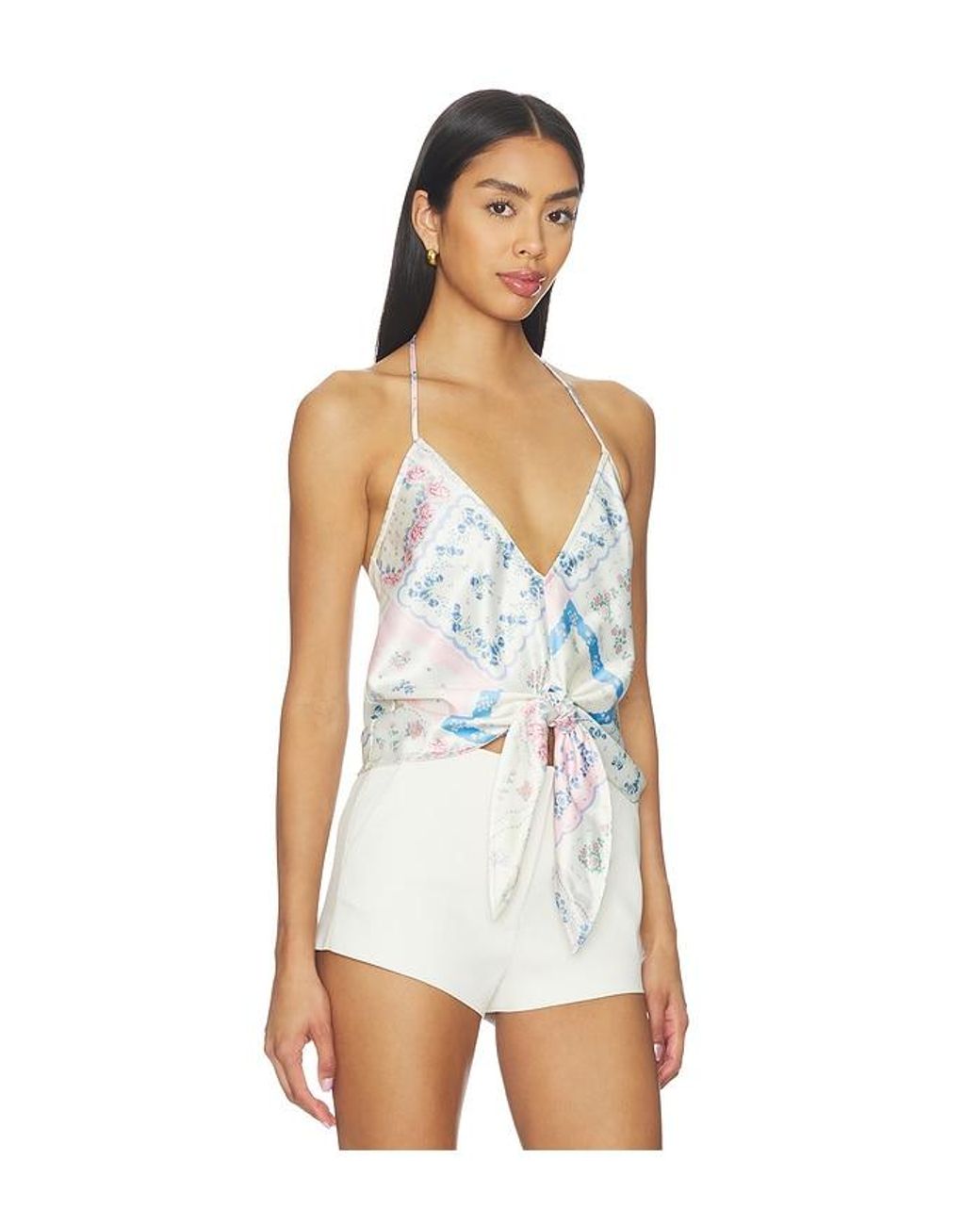 MAJORELLE White Gemi Top