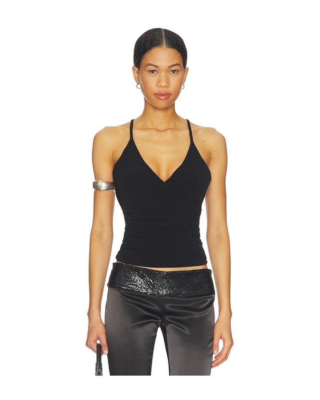 Lovers + Friends Blue Burton Top