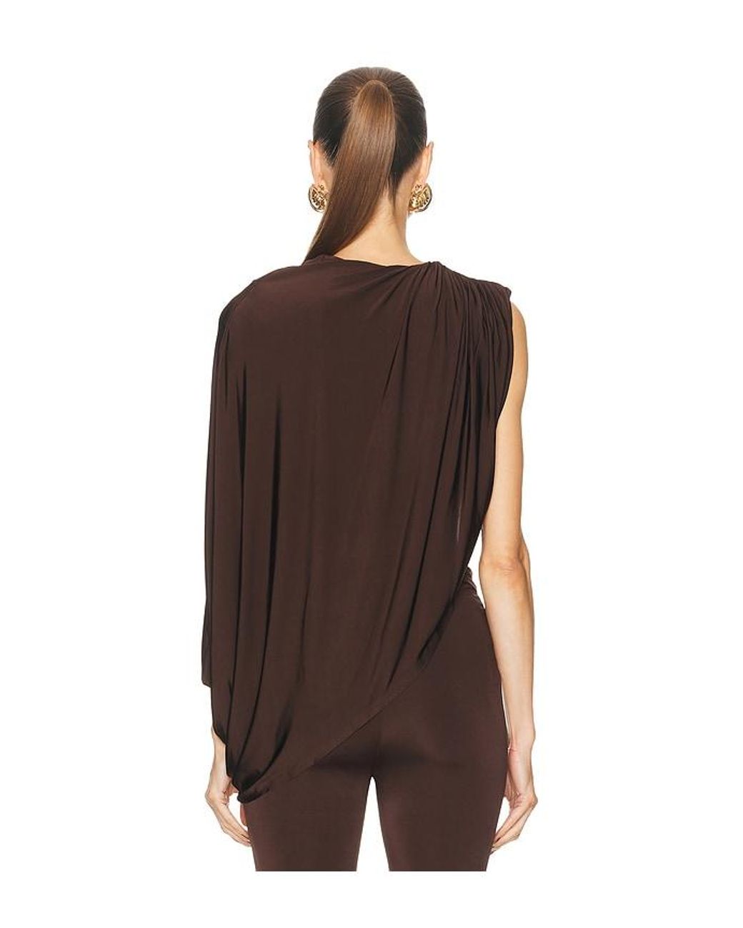 Camila Coelho Brown Ocina Top
