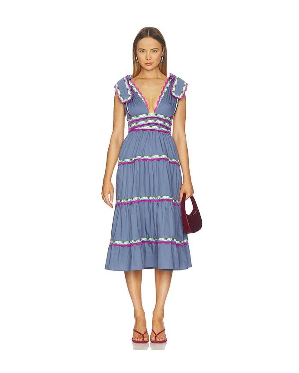 Celiab Blue Chelili Dress