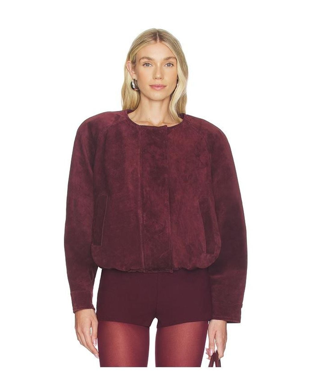 DUCIE Purple Suki Coat