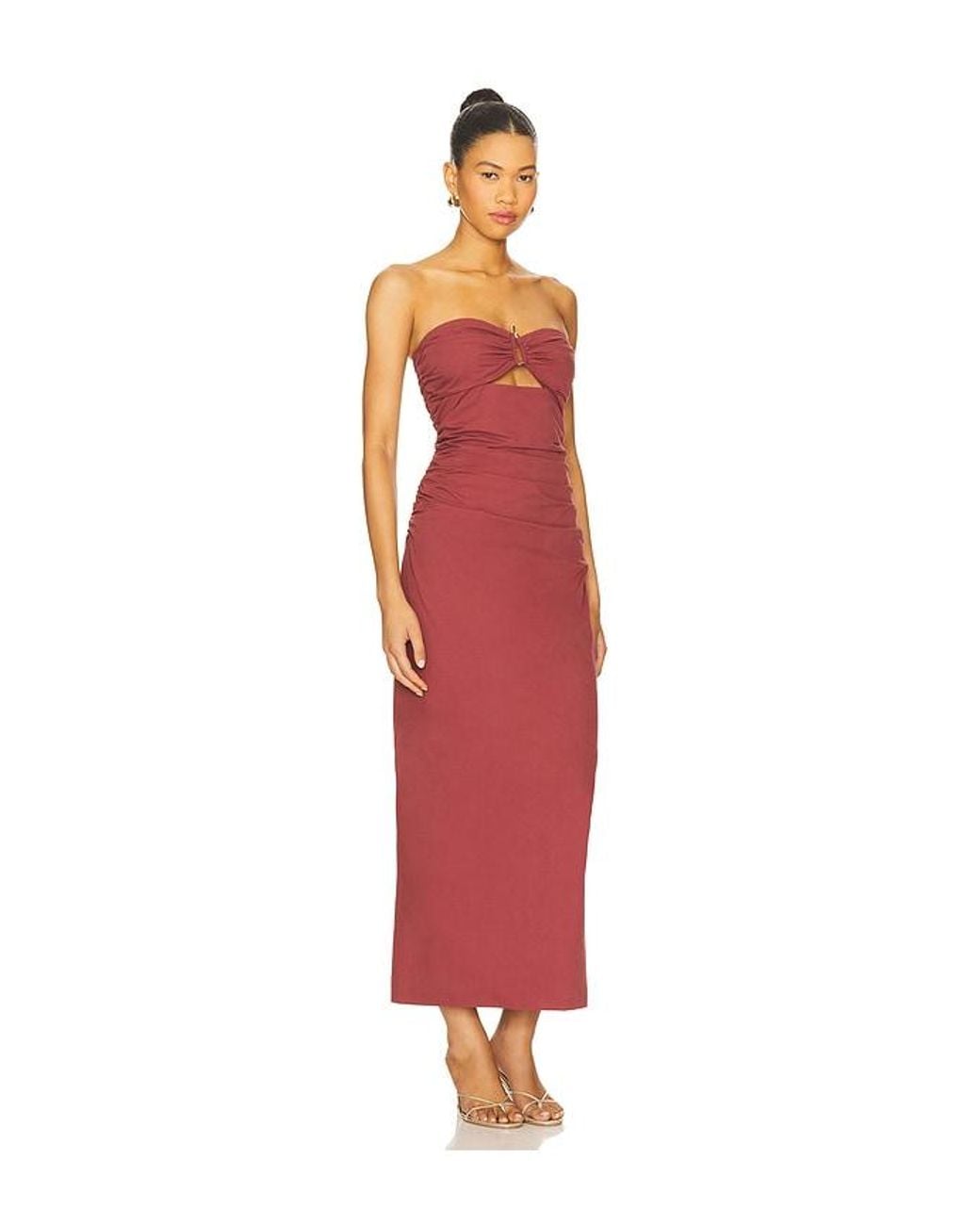 4th & Reckless Red Winnie Dress