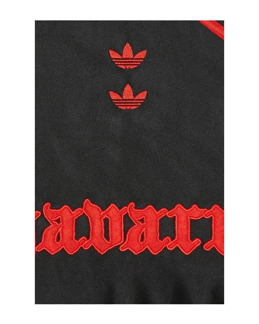 Adidas Originals Black X Willy Chavarria Dazzle Long Sleeve Je for men