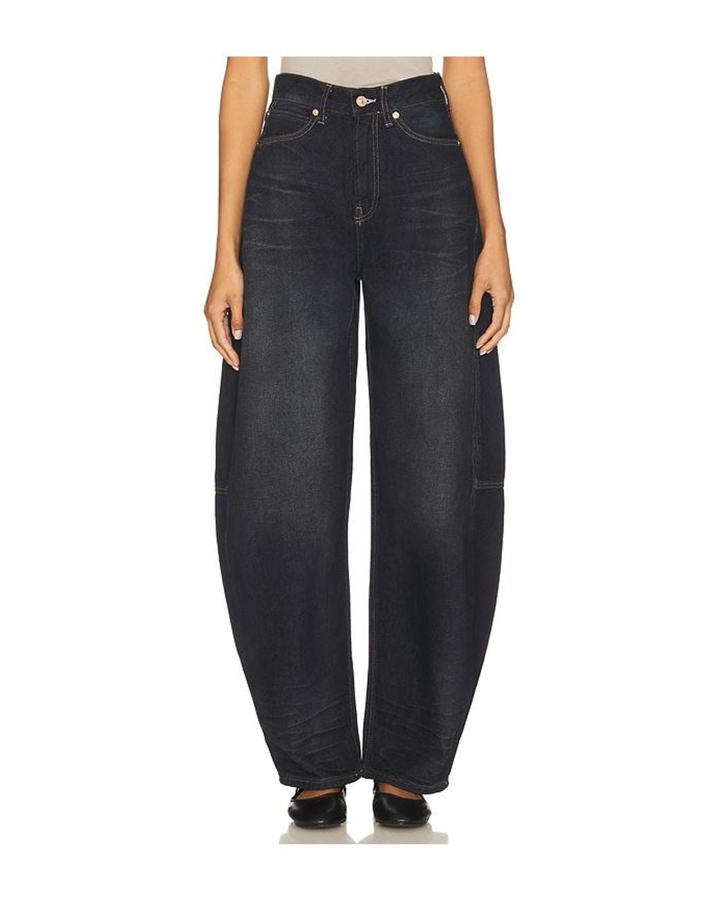 Free People Black X We The Free X Revolve Bodie Arc Jean