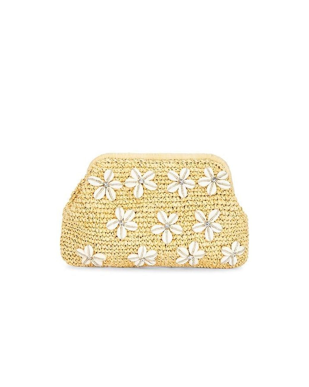 BTB Los Angeles Metallic Bloom Clutch