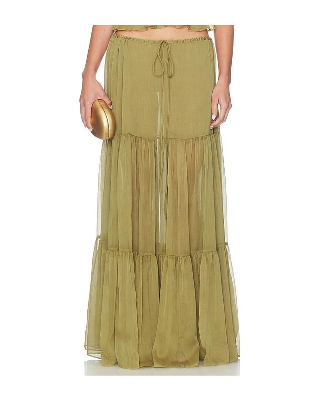 Arcina Ori Green Sabrina Skirt