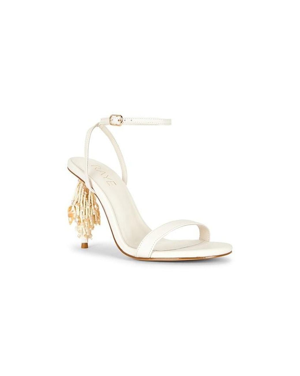 Raye White Gigi Sandal