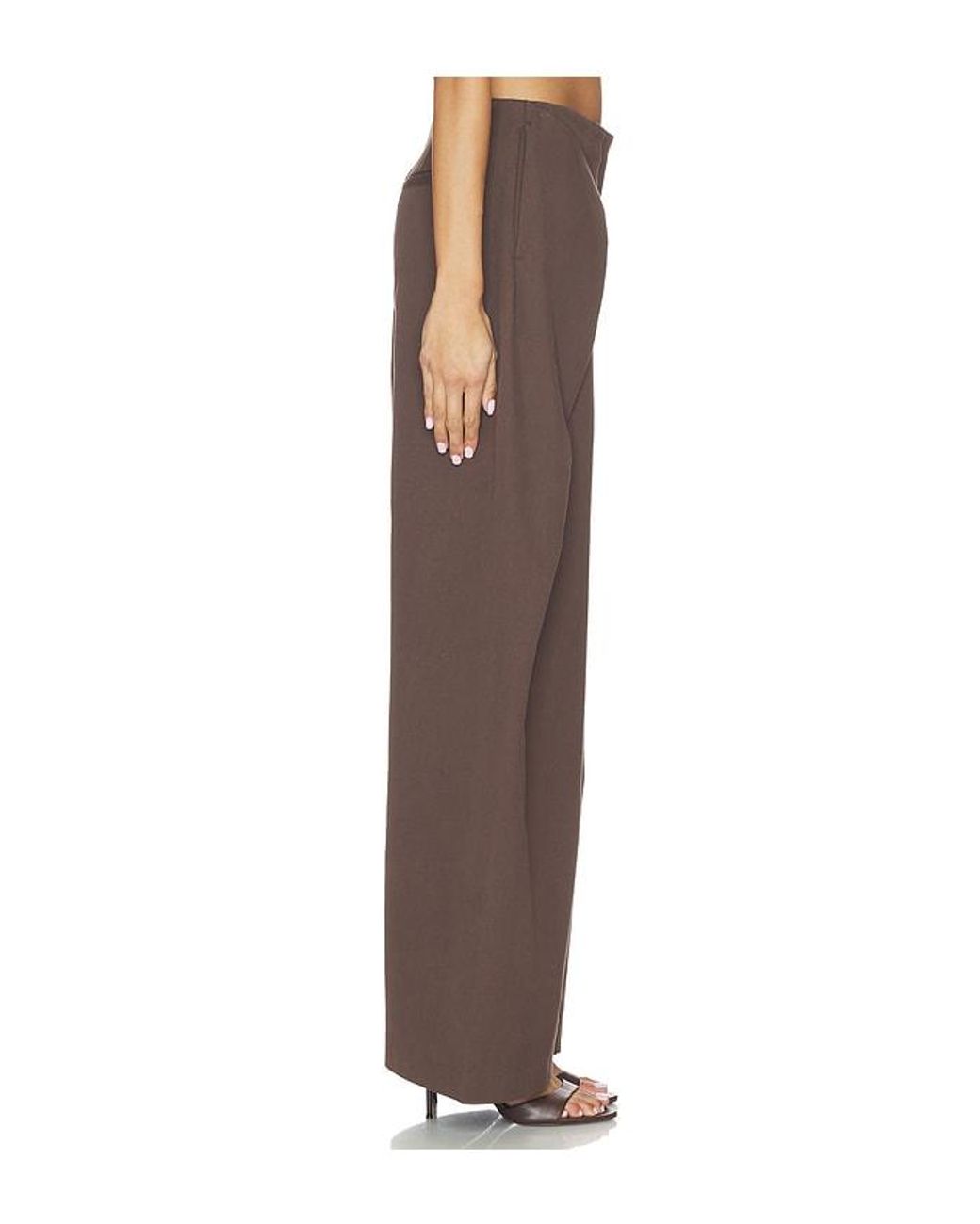 Cult Gaia Brown Arden Pant