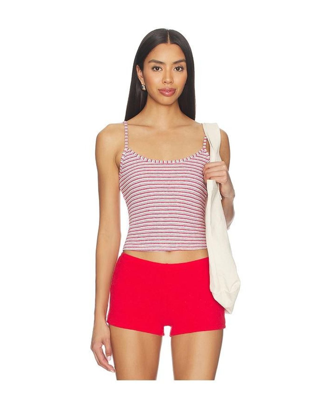 Fait Par Foutch Red Karina Tank Top