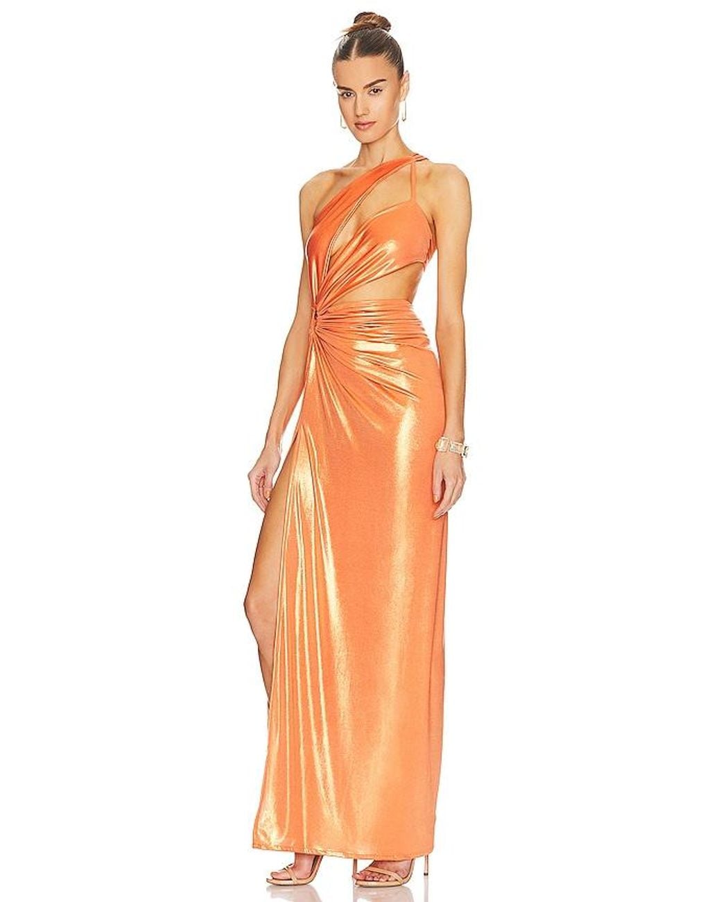 J.Angelique Orange Mahala Dress