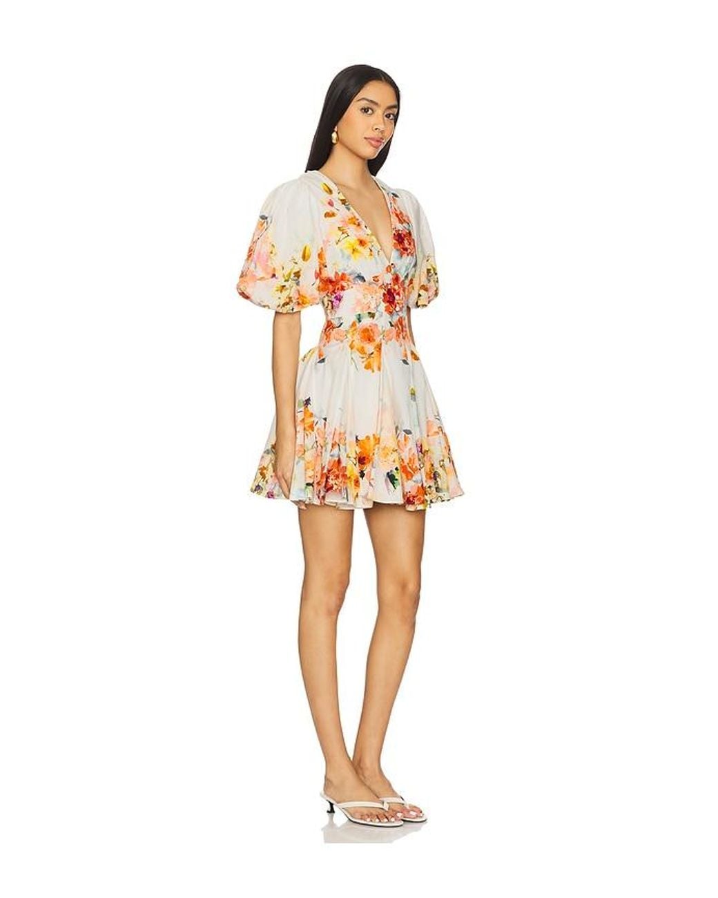 Hemant & Nandita Multicolor Short Dress