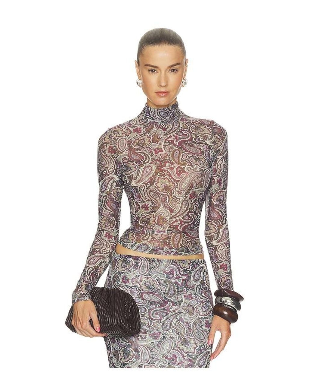 Ronny Kobo Multicolor Lorden Top
