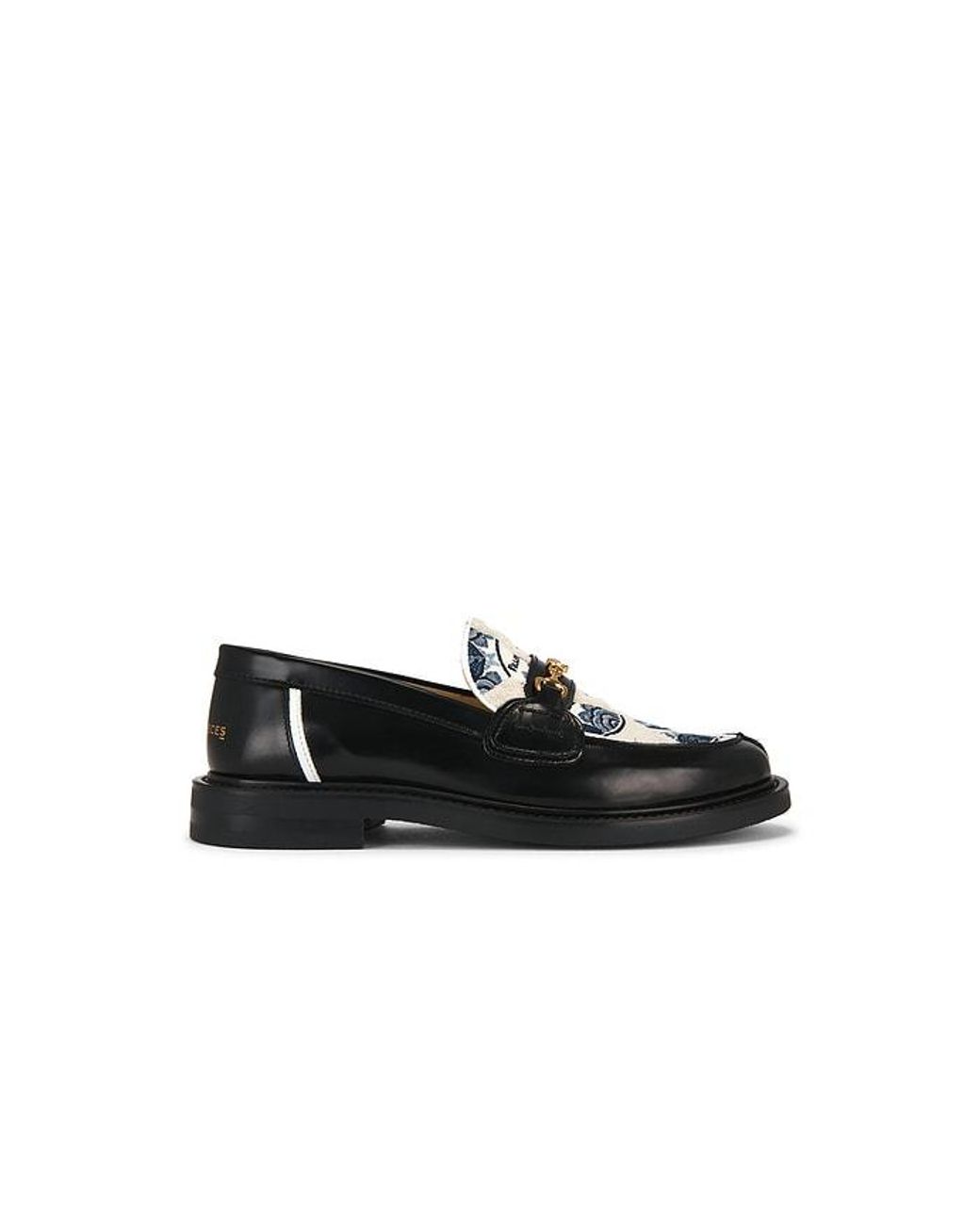 Filling Pieces Black Broken Plate Loafer for men