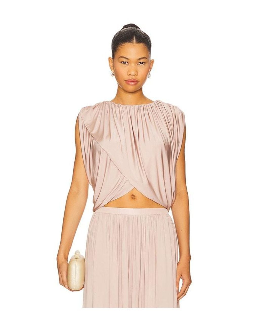 Lovers + Friends Purple Livvy Top