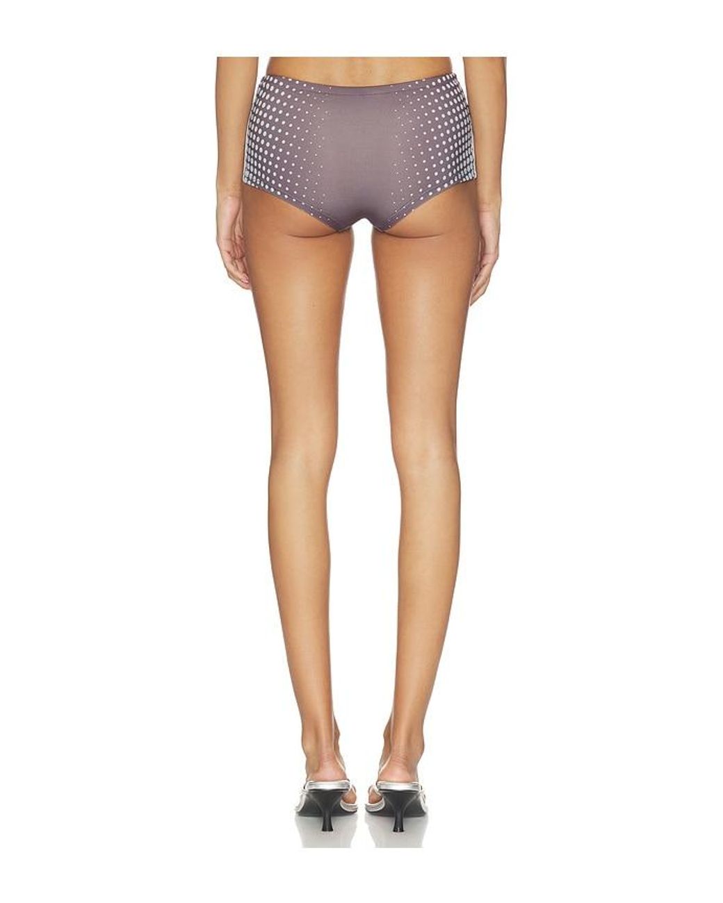 Jaded London Blue Illusion Print Football Mini Shorts