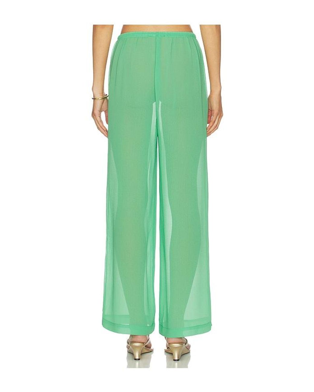 Solid & Striped Green The Ashling Pant