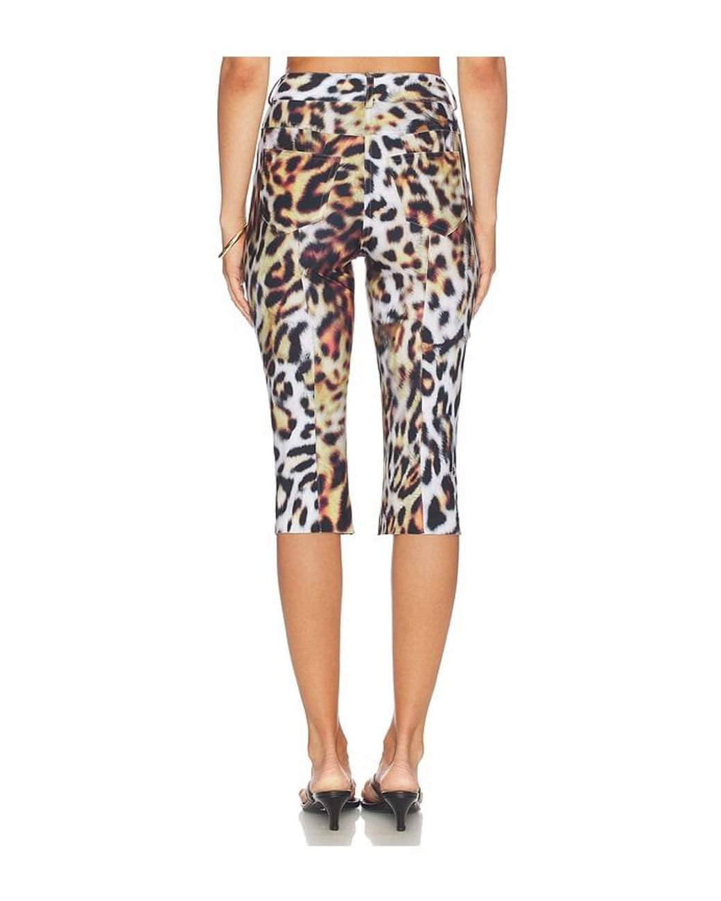 Norma Kamali Black Pedal Pusher Jean