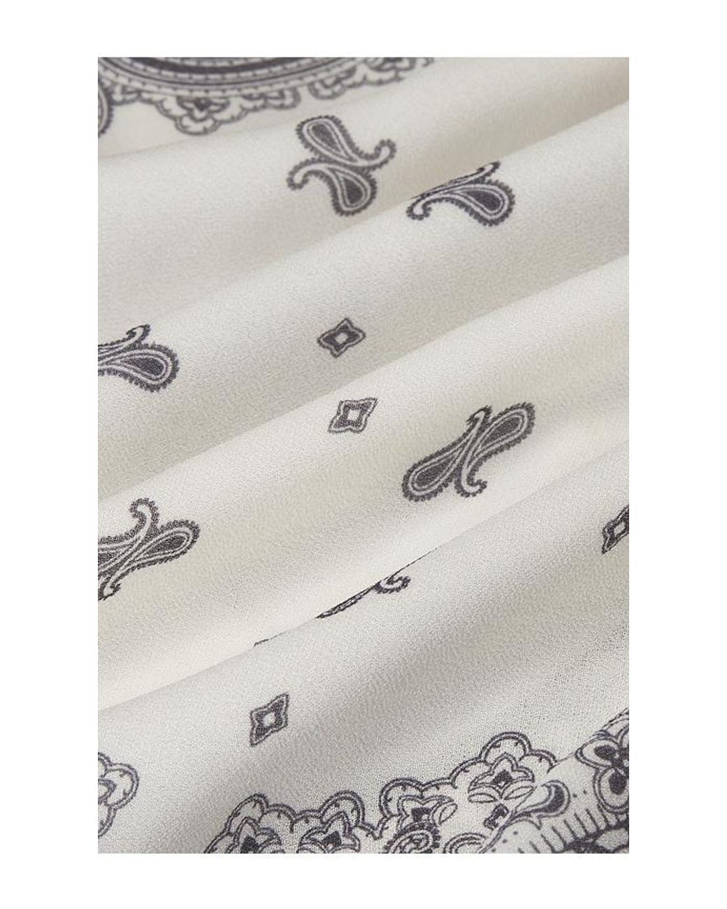 HAELO White Spiral Bandana Skirt