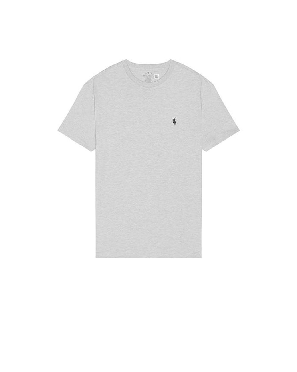 Polo Ralph Lauren Gray Short Sleeve Crewneck T-Shirt for men