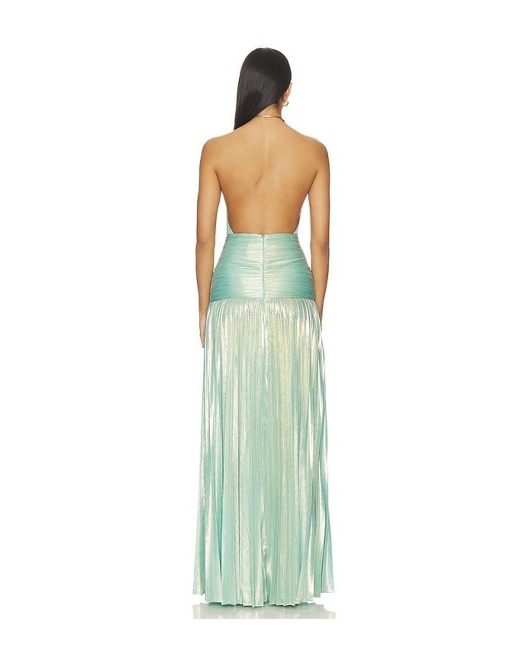 retroféte Blue Faelina Dress