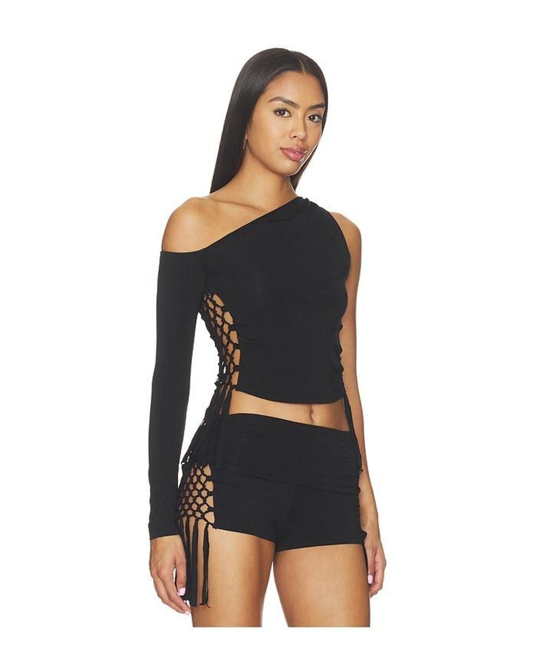 I.AM.GIA Black Marielle Top