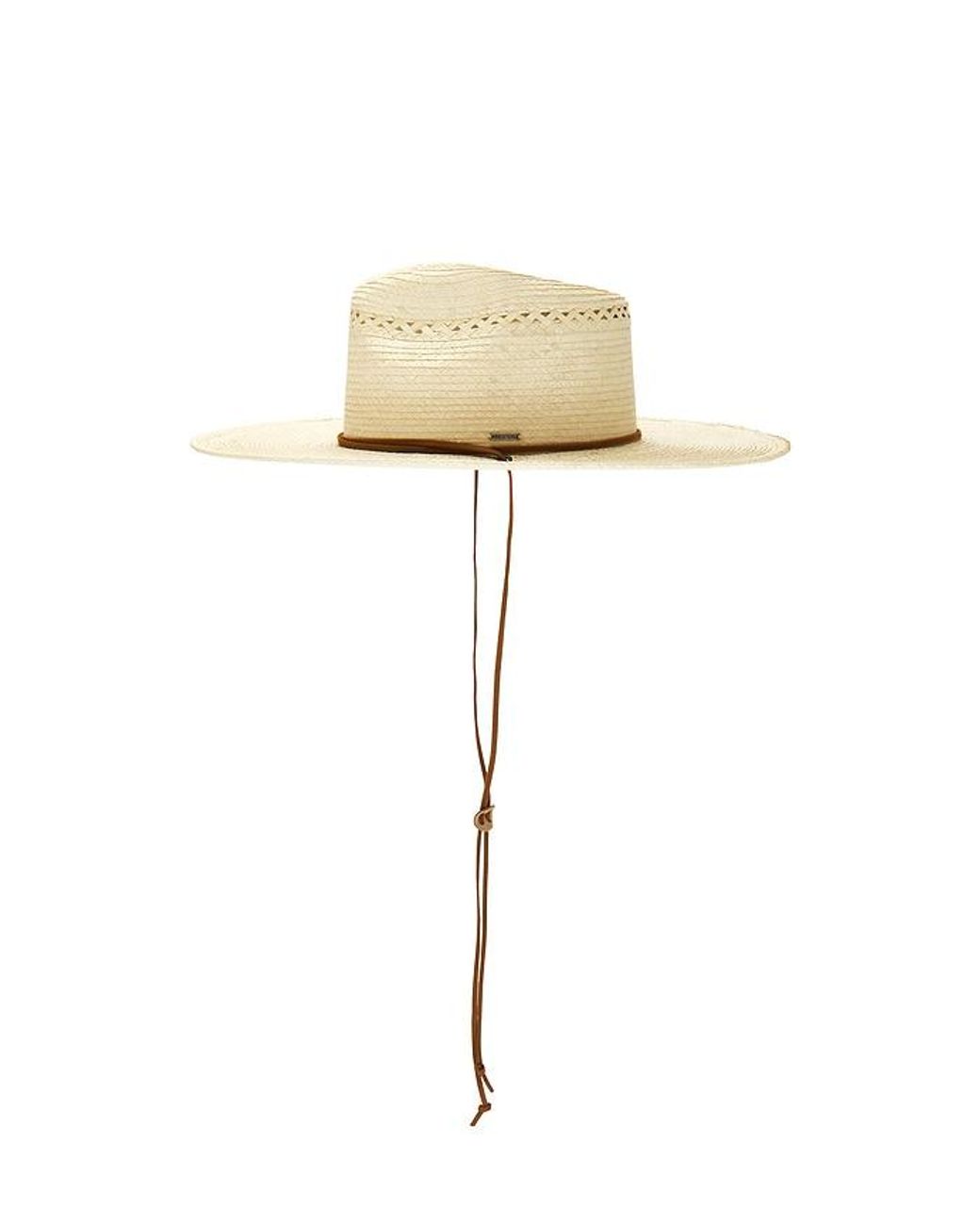 Brixton Blue Beck Straw Rancher Hat