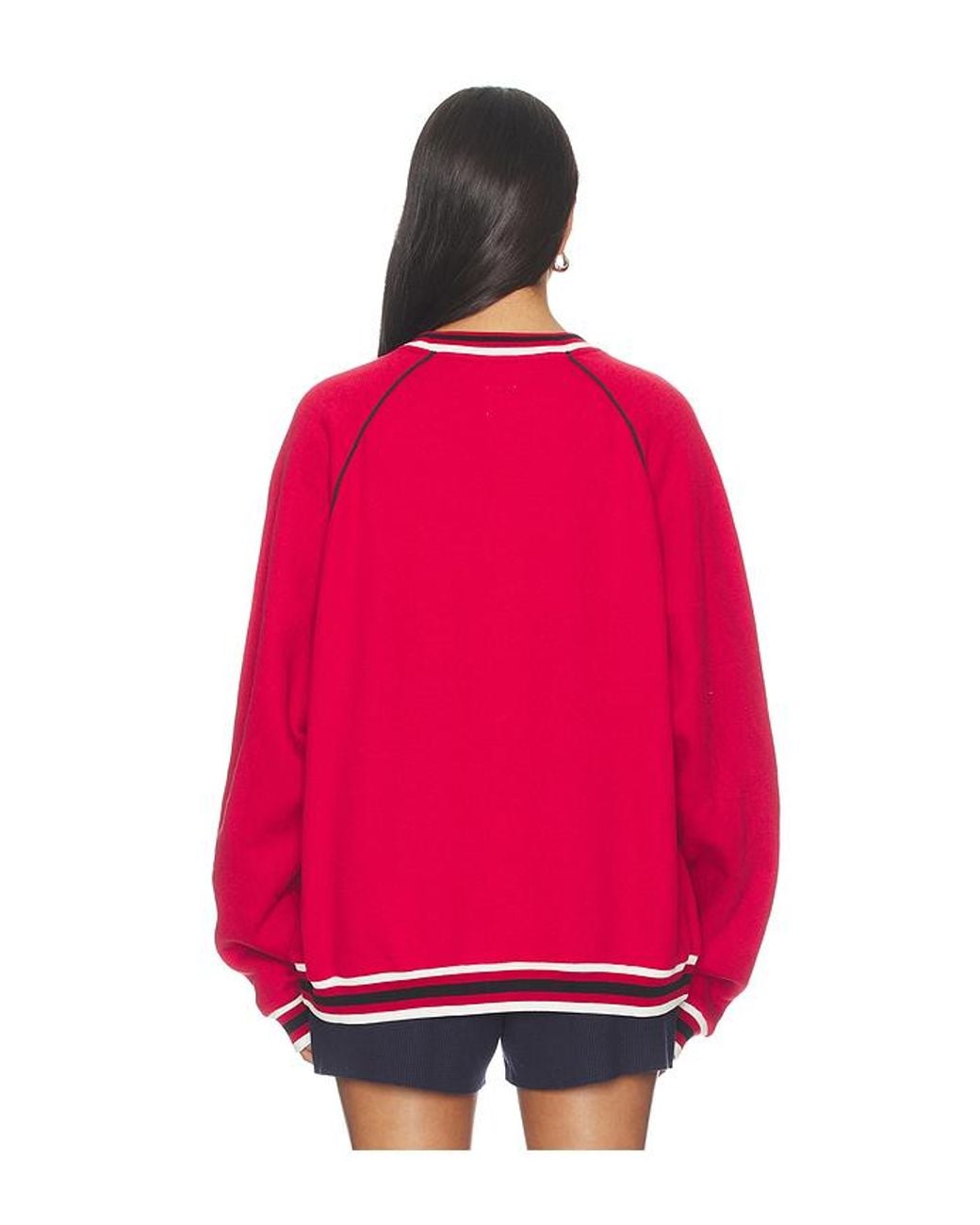 Boys Lie Red Sport Kara Crewneck Sweatshirt
