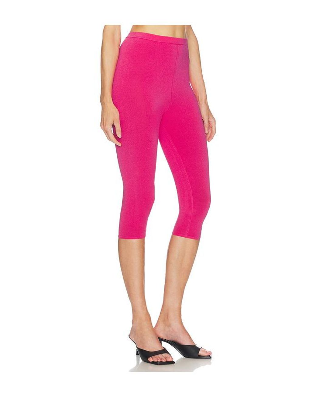 Helsa Pink Beckette Knit Capri