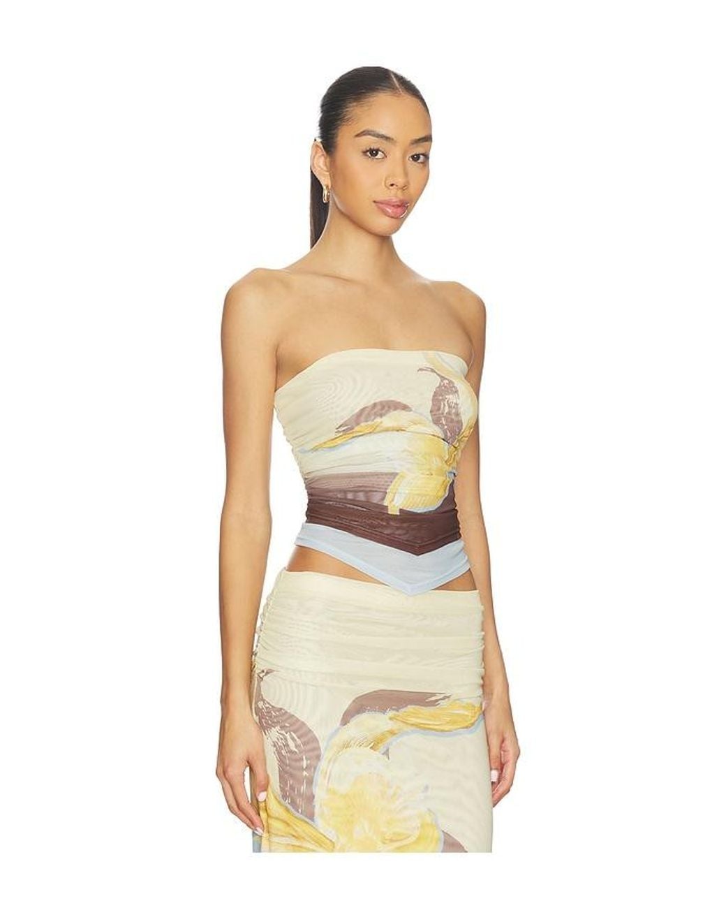 SOVERE Natural Dahlia Top
