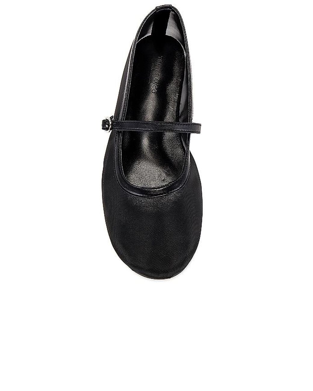 Tony Bianco Black Melany Flat