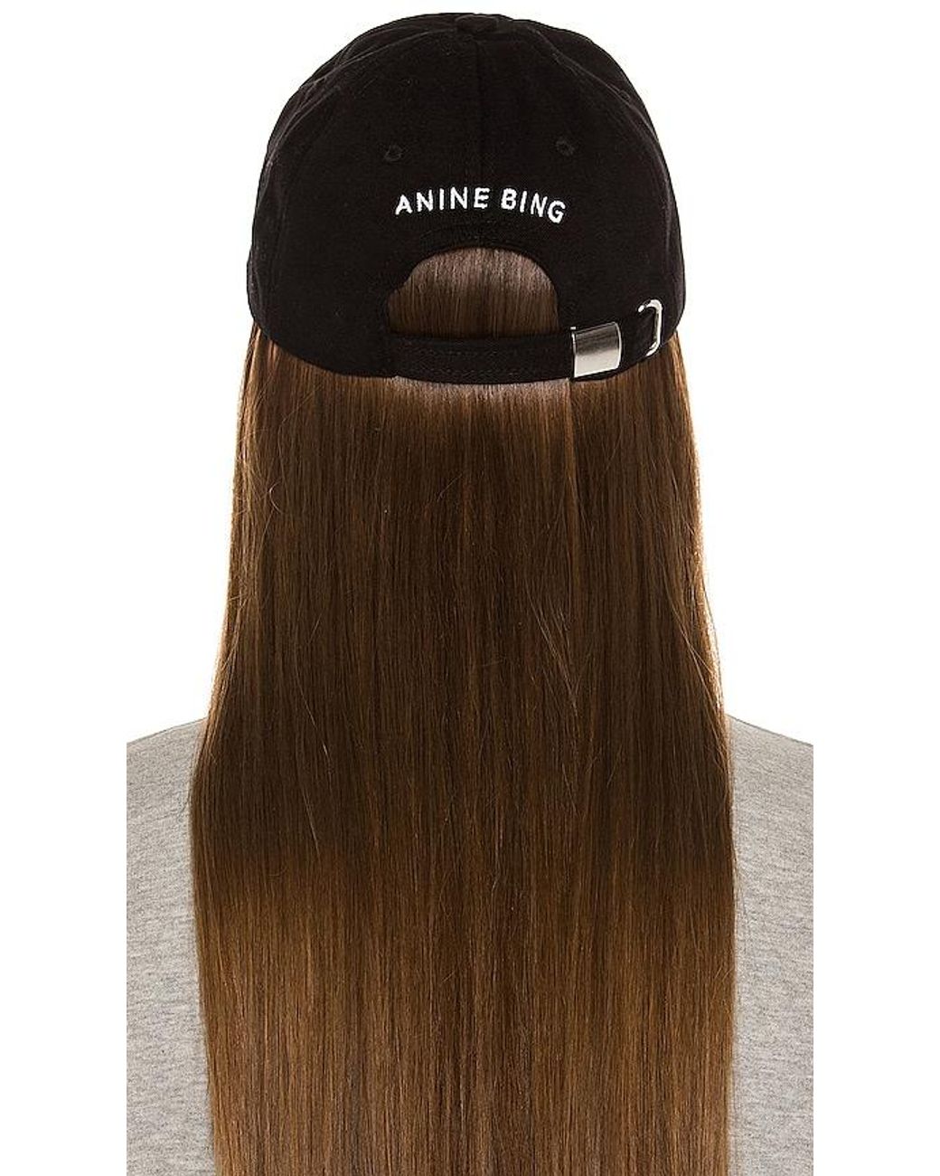 Anine Bing Black Sport Jeremy Baseball Cap