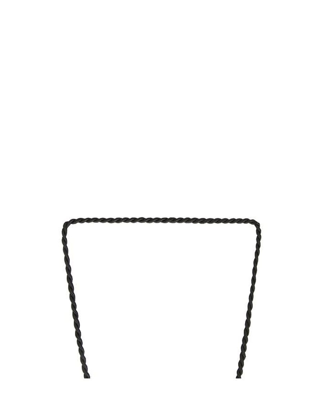 Frasier Sterling Black After Hours Tassle Necklace