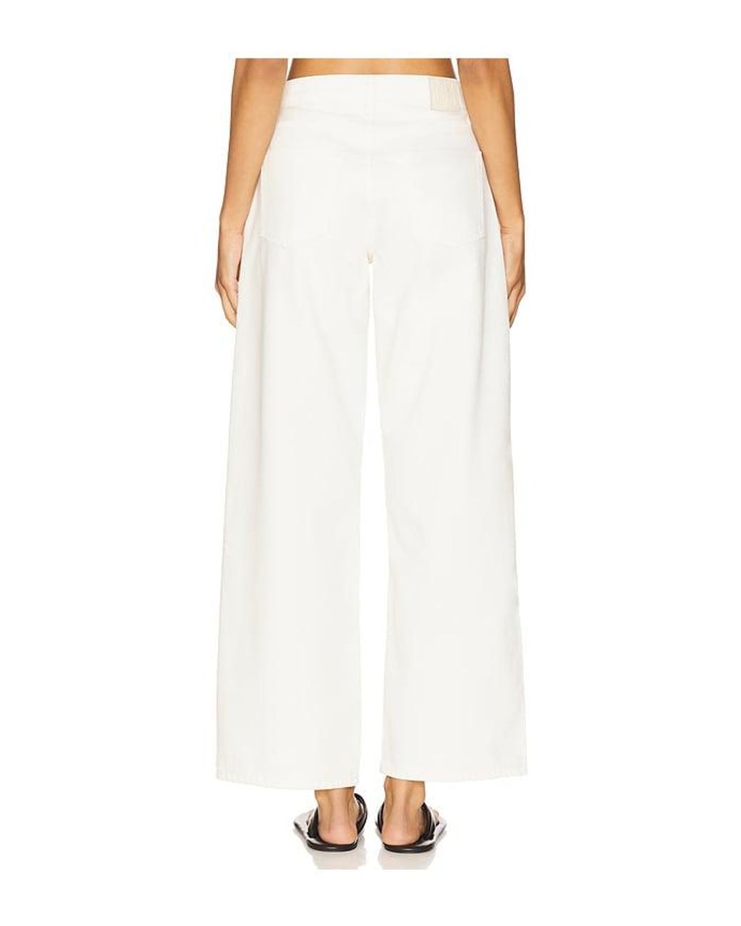 Anine Bing White Manon Jeans