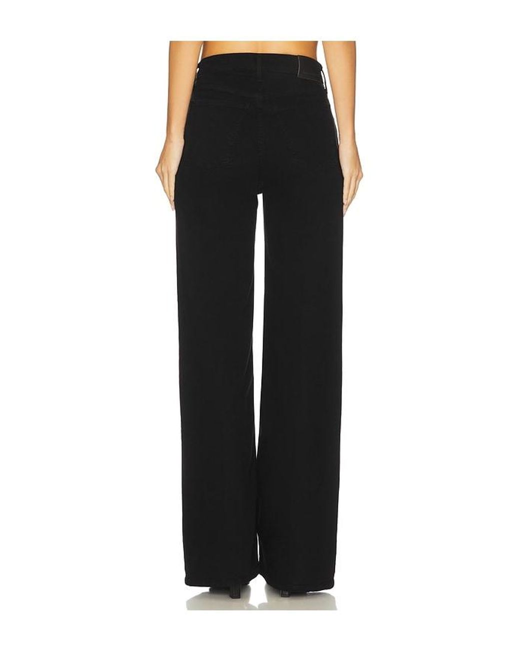 Citizens of Humanity Black Lyra Wide Leg Jeans