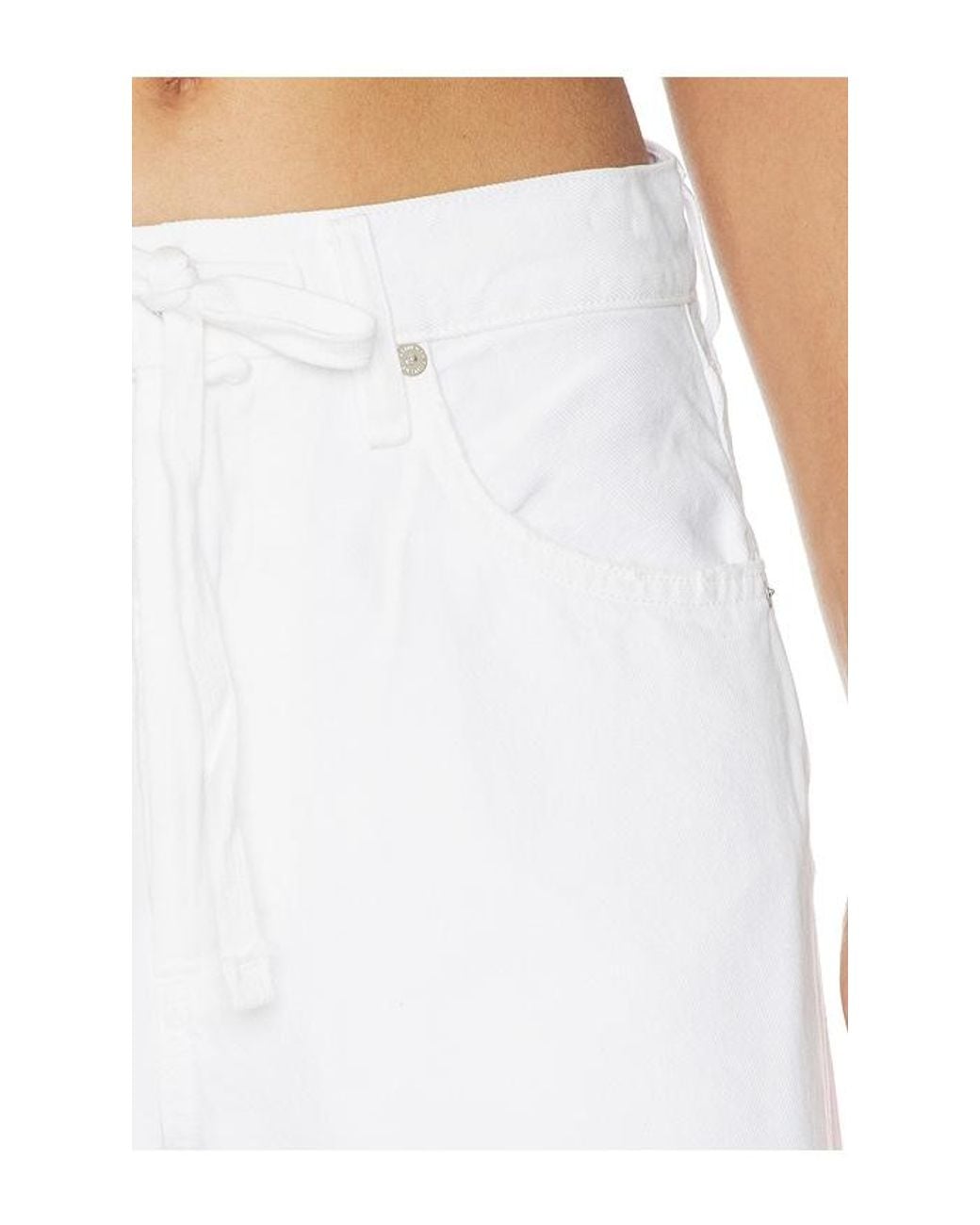 Citizens of Humanity White Brynn Short