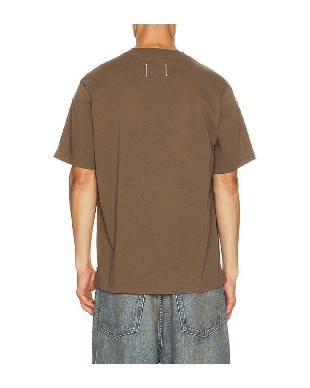 Reigning Champ Multicolor Midweight Jersey Og T-Shirt for men
