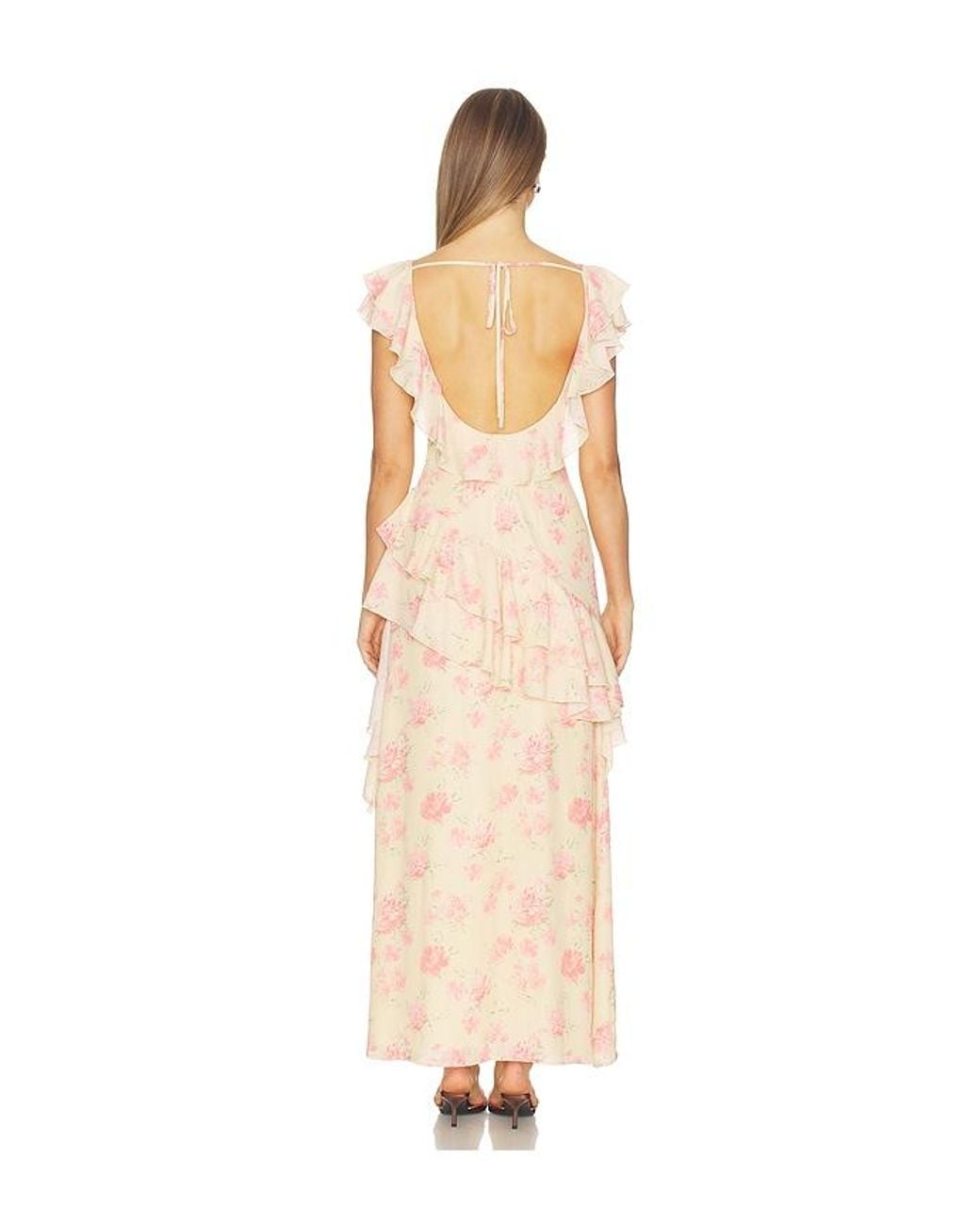 Tularosa White Jessalyn Maxi Dress