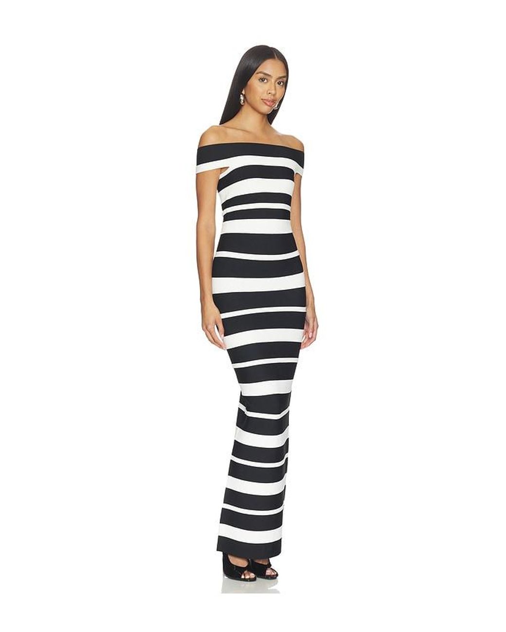 Hervé Léger Blue The Kiva Gown