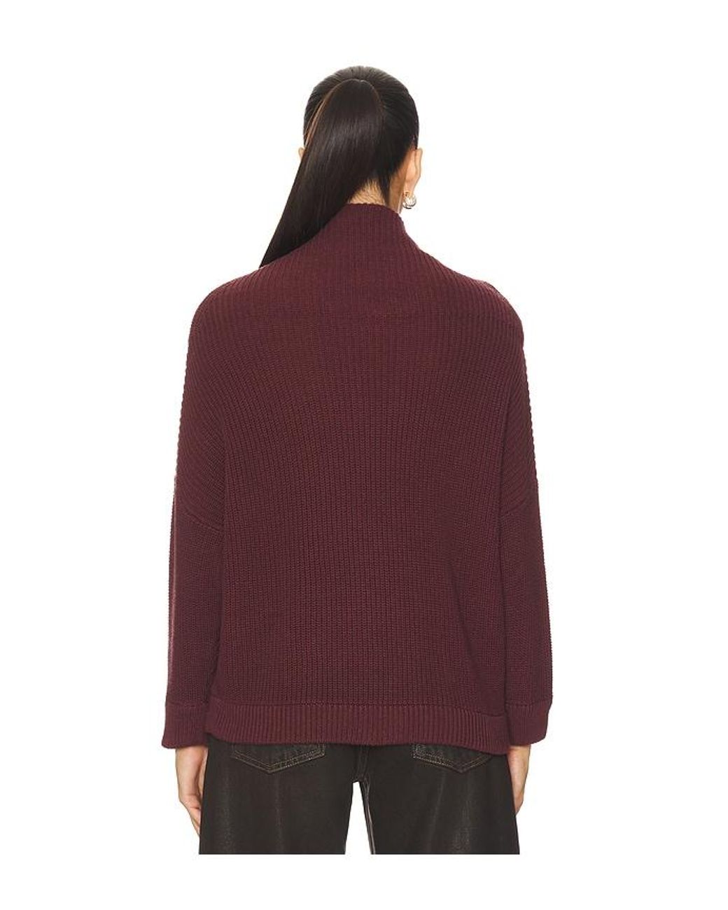 Autumn Cashmere Purple Trichterhals