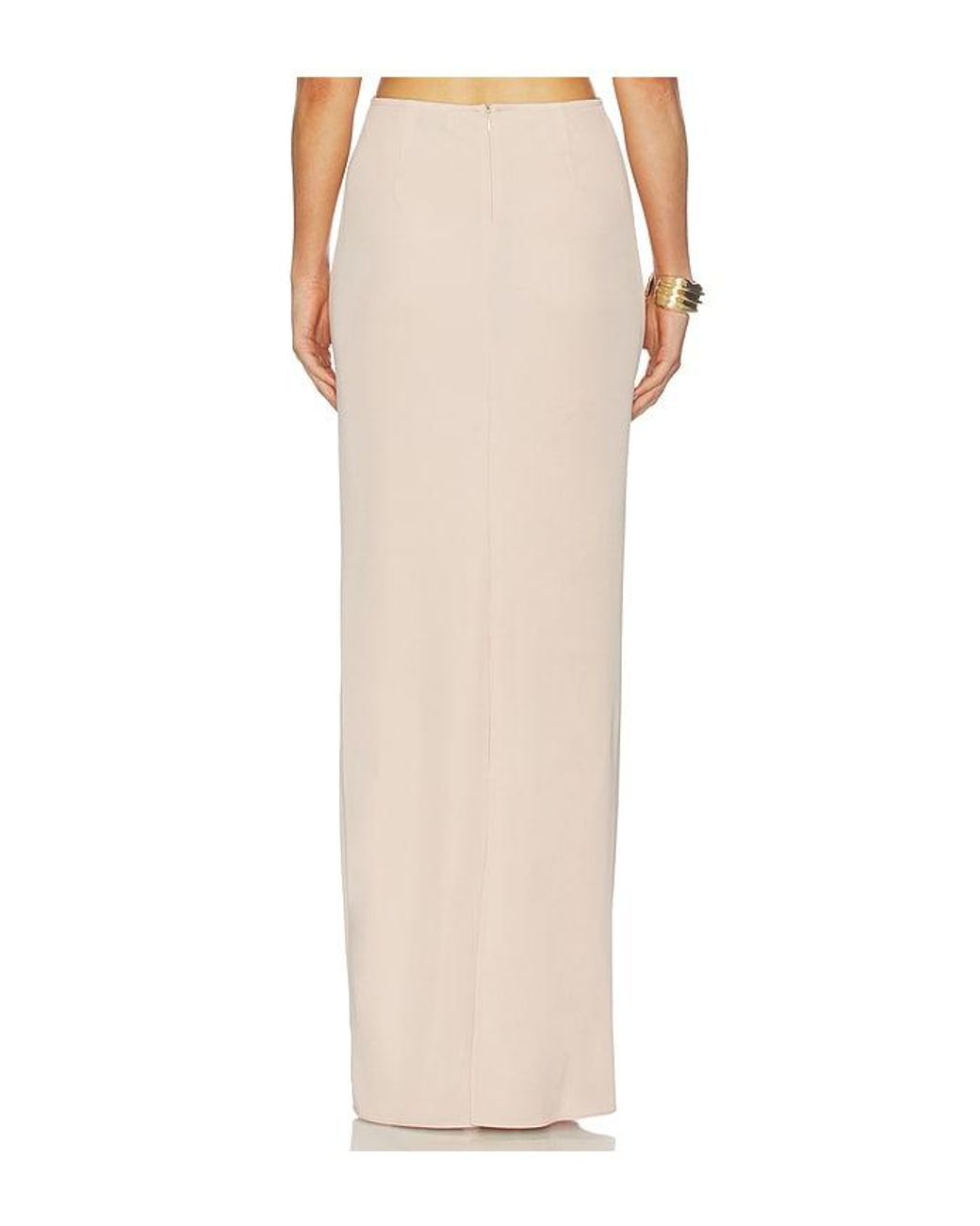Ilkyaz Ozel White Zada Skirt